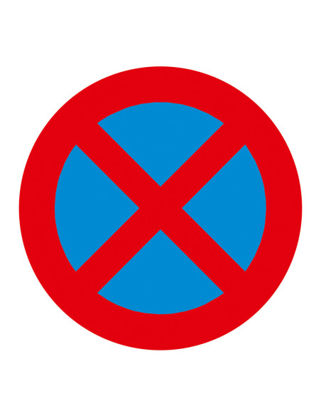 Thermoplast verkeersteken Verbod stil te staan (E2 NL / E3 B) kopen?