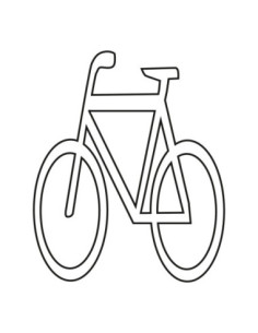 Thermoplast pictogram fietser, wit kopen?