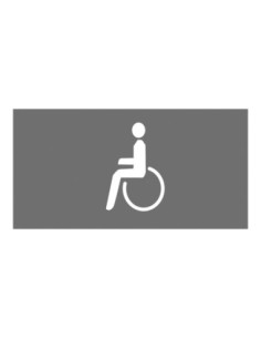 Thermoplast pictogram gehandicapte, wit kopen?