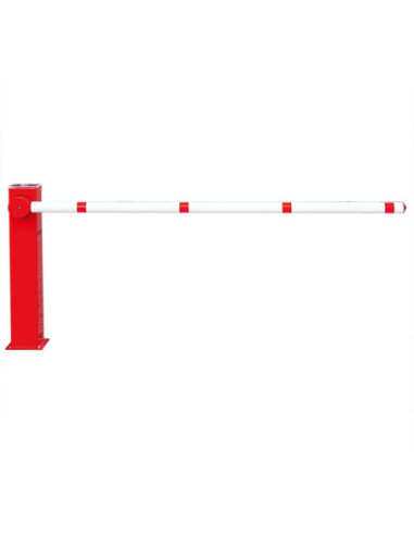 Elektrische slagboom COMPACT met zonnepaneel, rood wit kopen?