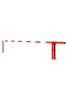 Slagboom COMPACT met tegengewicht en vaste steun, rood wit kopen?
