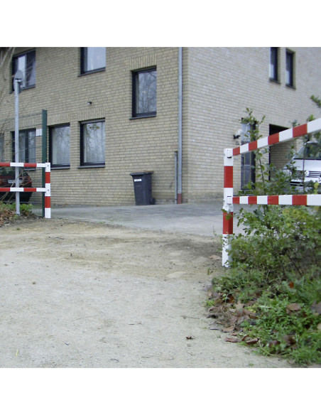 Dubbel afzethek PARAT, draaibaar, rood wit kopen?