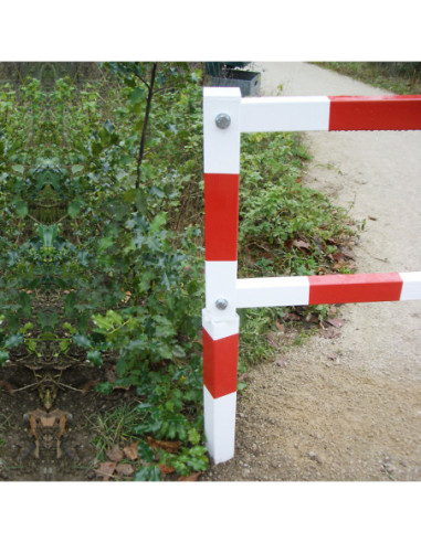 Dubbel afzethek PARAT, draaibaar, rood wit kopen?