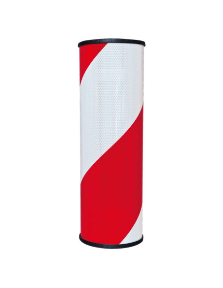 Reflecterende koker GAMMA voor signalisatiepaal, 500 x Ø160 mm, rood wit kopen?