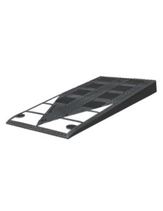 Drempelhulp MORION XL, 1000 x 450 x 75 mm, zwart wit kopen?