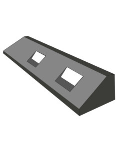 Elastische boordsteen GAMMA, 1250 x 150 x 100 mm kopen?
