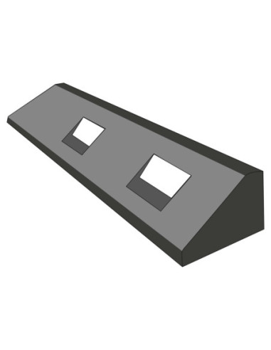 Elastische boordsteen GAMMA, 1250 x 150 x 100 mm kopen?