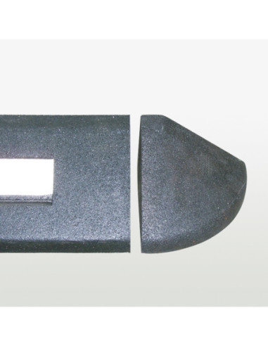 Elastische boordsteen GAMMA, hoog eindstuk, 100 x 150 x 100 mm kopen?
