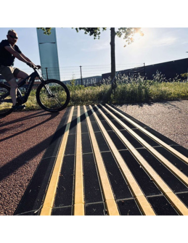 Fietsdrempel TOPSTOP Bike, modulair, zwart geel kopen?
