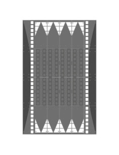 Verkeersplateau GAMMA set A, 4000 x 2700 x 80 mm, zwart wit kopen?