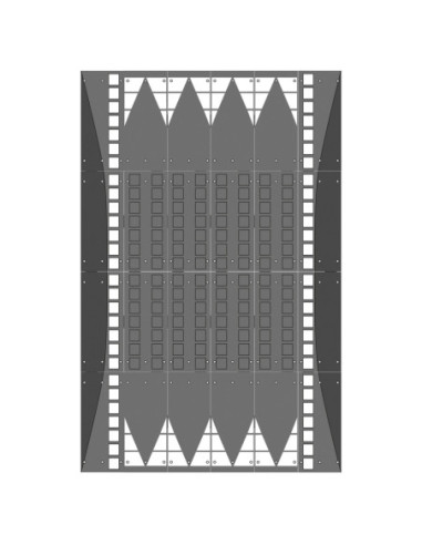 Verkeersplateau GAMMA set A, 4000 x 2700 x 80 mm, zwart wit kopen?