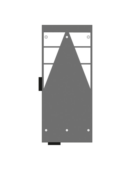 Verkeersplateau GAMMA set A, 4000 x 2700 x 80 mm, zwart wit kopen?
