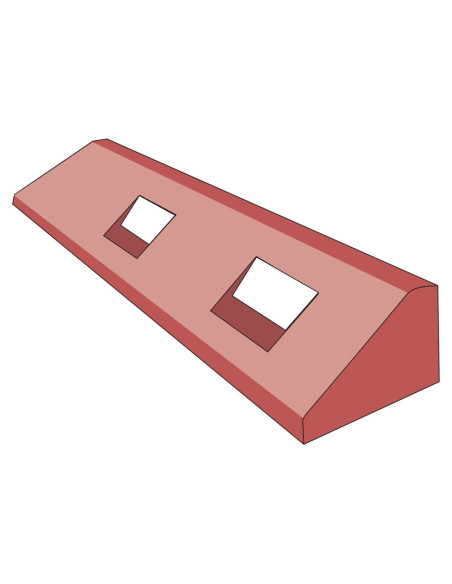 Elastische boordsteen GAMMA, 1250 x 150 x 100 mm kopen?