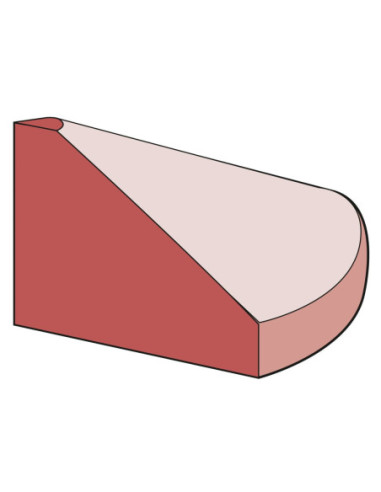 Elastische boordsteen GAMMA, laag eindstuk, 150 x 100 x 150 mm kopen?
