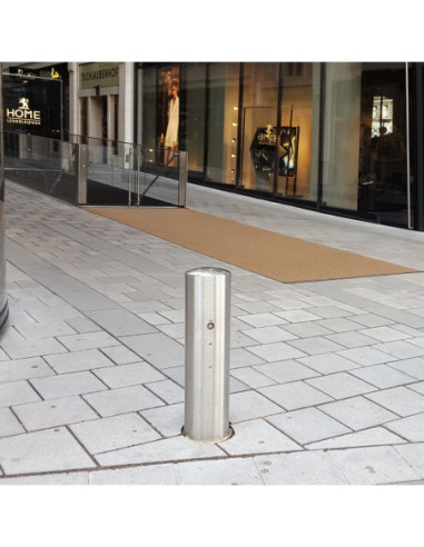 RVS paal BERLIN XL, Ø204 mm, uitneembaar met cilinderslot kopen?