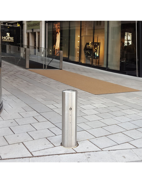 RVS paal BERLIN XL, Ø204 mm, uitneembaar met cilinderslot kopen?