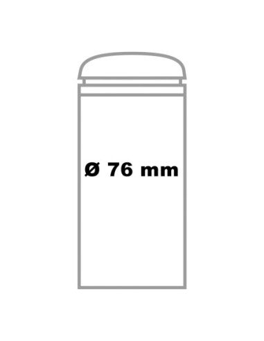 RVS paal MILANO, Ø76 mm, neerklapbaar met driekantslot kopen?