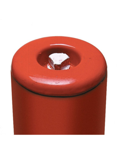 Uitneembare afzetpaal PARAT B, Ø76 mm, met voetplaat, rood wit kopen?