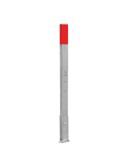 Uitneembare afzetpaal MORION, 70 x 70 mm, met grondhuls, driekantslot kopen?