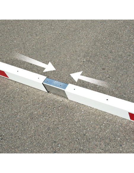 Doorgang- en hoogtebegrenzer COMPACT, vast, rood wit kopen?