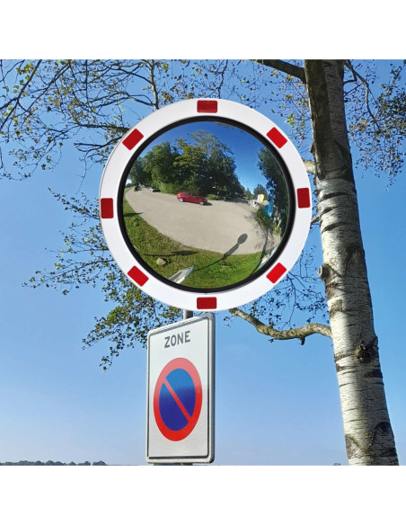 ECO RVS verkeersspiegel DURABEL, rond, Ø800 mm kopen?