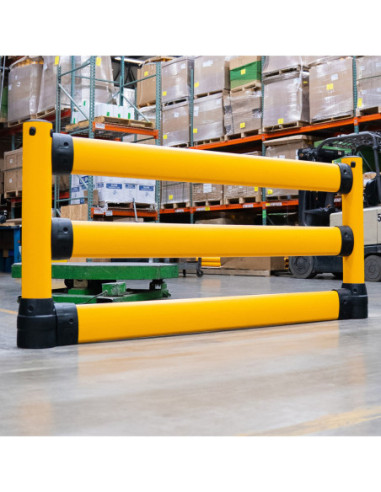 Flexibel veiligheidshek BLACK BULL FLEX L-Line met onderrijbeveiliging, basisset kopen?