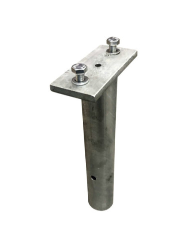 Betonanker voor zuilbeschermer, 160 x 70 x 10 mm, verzinkt kopen?