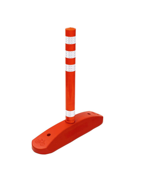 Signaalpaal LaneGuard voor rode fietspadafscheiding, Ø80 mm, 800 mm kopen?