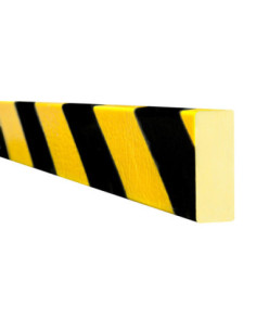 Stootrand MORION vlak, zelfklevend, 5000 mm, geel zwart kopen?