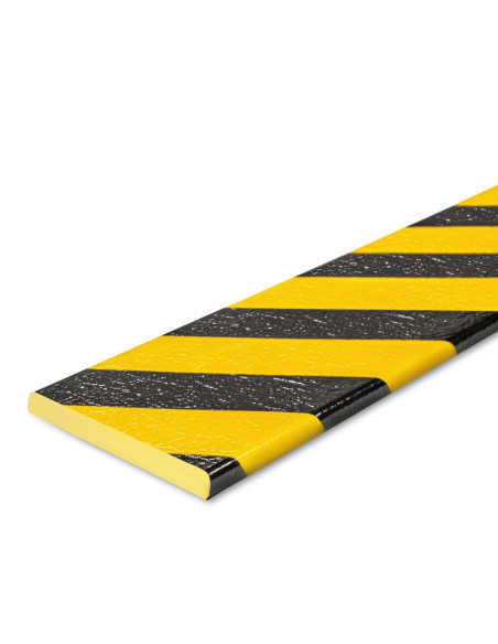 Randbescherming MORION, 1000 x 100 x 10 mm, zelfklevend, geel zwart kopen?