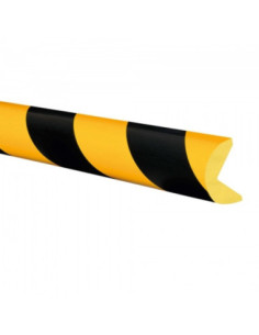 Stootrand MORION O-profiel Ø40 mm, zelfklevend, 1000 mm, geel zwart kopen?