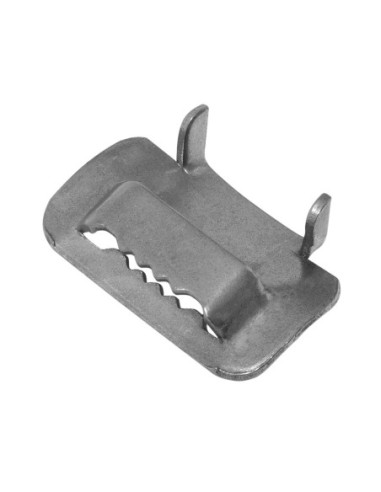 RVS lussen 12 mm voor MORION staalband, 100 stuks kopen?