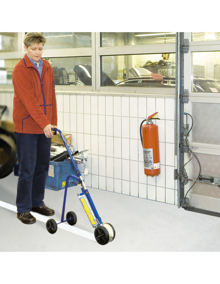 Lijnmarkeerset PROline-paint, 50/75 mm, met markeerwagen en 2 x 750 ml verf kopen?