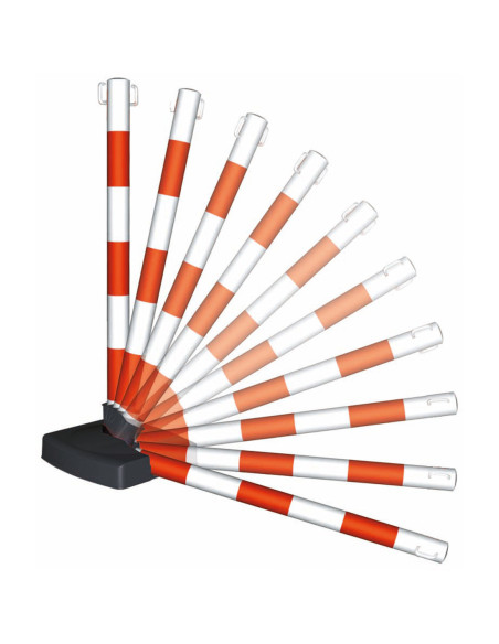 Kettingpaal GUARDA Flex met inklapbare voet, 900 mm kopen?