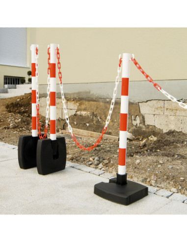 Kettingpaal GUARDA Flex met inklapbare voet, 900 mm kopen?
