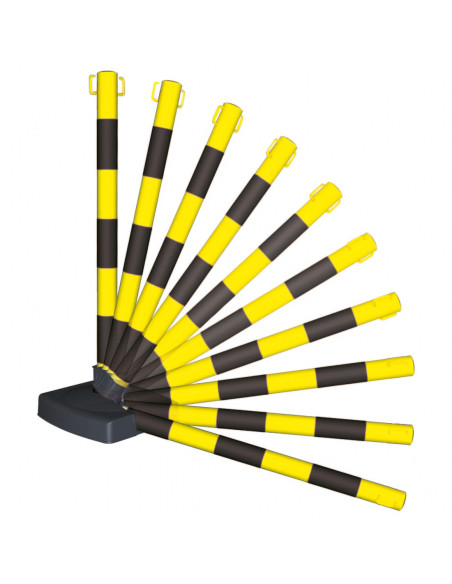 Kettingpaal GUARDA Flex met inklapbare voet, 900 mm kopen?