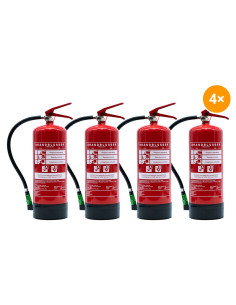 Voordeelpakket 4x Schuimblusser PFAS vrij AB 6 liter online kopen?