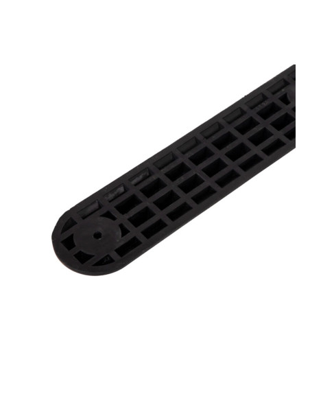 Fietspadafscheider rubber zwart met gele reflectie kopen? Bestel nu!