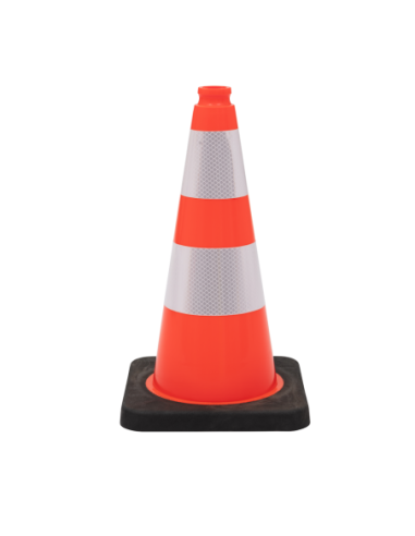 CONEX verzwaarde verkeerskegel 50 cm, flexibel PVC, reflectie klasse 2 kopen? Bestel nu!