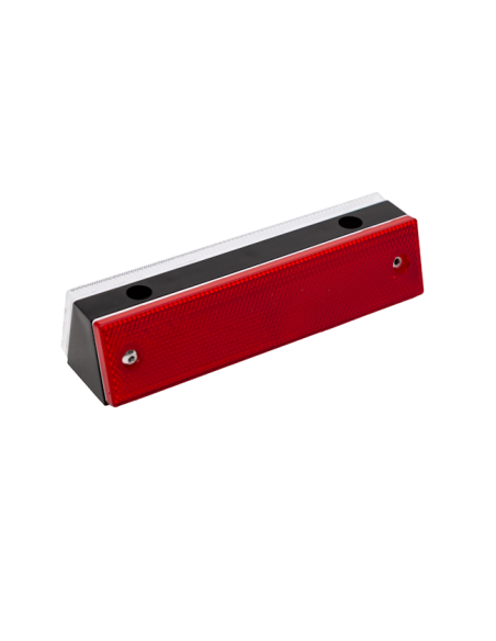 Barrier reflector rood/wit dubbelzijdig 180 x 40 mm kopen? Bestel nu!