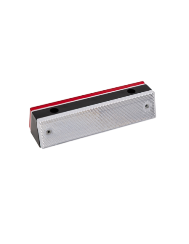 Barrier reflector rood/wit dubbelzijdig 180 x 40 mm kopen? Bestel nu!