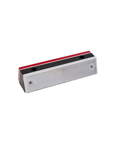 Barrier reflector rood/wit dubbelzijdig 180 x 40 mm kopen? Bestel nu!