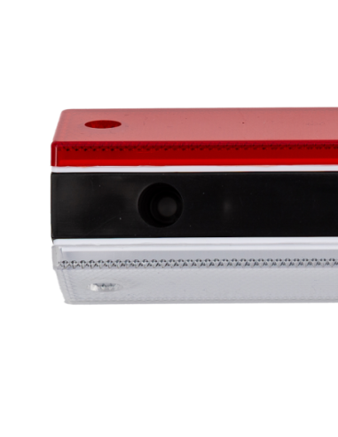 Barrier reflector rood/wit dubbelzijdig 180 x 40 mm kopen? Bestel nu!