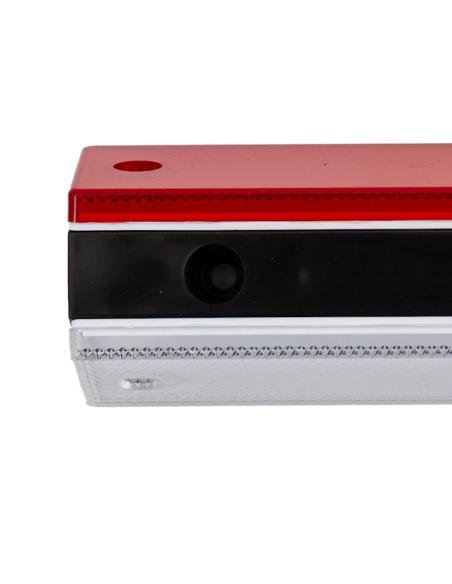 Barrier reflector rood/wit dubbelzijdig 180 x 40 mm kopen? Bestel nu!