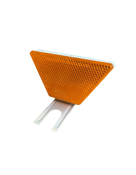 Geleiderailreflector trapezium geel/wit met aluminium houder kopen? Bestel nu!