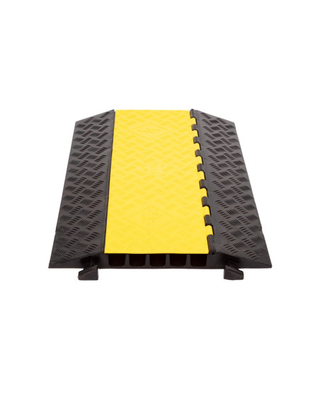 MAX kabelbrug 5 kanalen (5 x 35 x 35 mm), rubber met gele deksel kopen? Bestel nu!