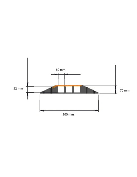 MAX kabelbrug 3 kanalen (3 x 60 x 52 mm) kopen? Bestel nu!