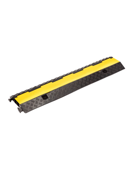 MAX kabelbrug 2 kanalen (30 x 35 mm) rubber met gele deksel kopen? Bestel nu!