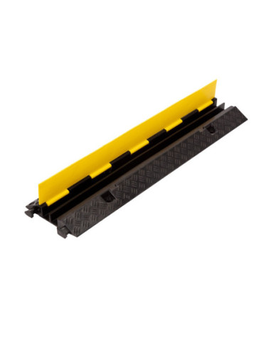 MAX kabelbrug 2 kanalen (30 x 35 mm) rubber met gele deksel kopen? Bestel nu!