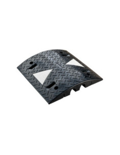 Kabelbrug 2 kanalen (50 x 50 mm) voor zwaar verkeer, rubber kopen? Bestel nu!